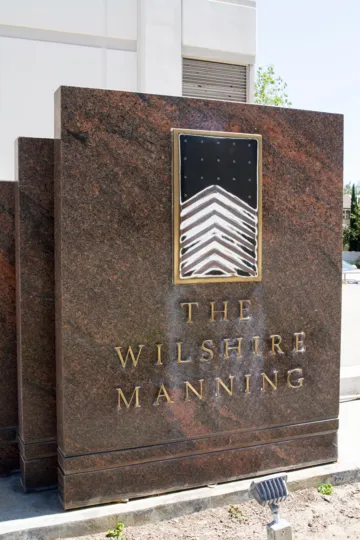 The windows at the Wilshire Lencrest