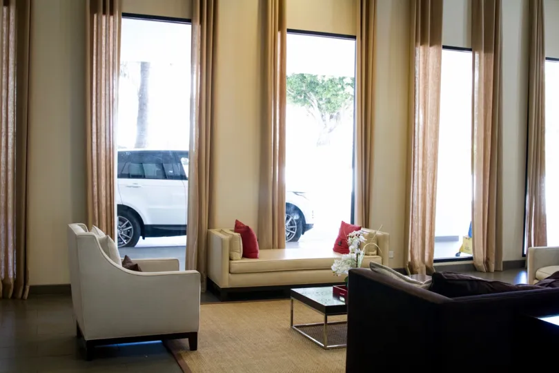 The windows at the Wilshire Lencrest