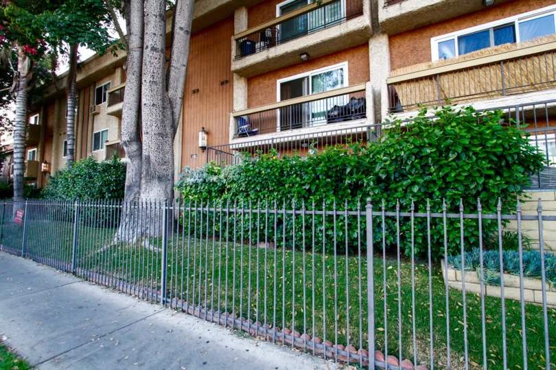 The fence around Saticoy Gardens