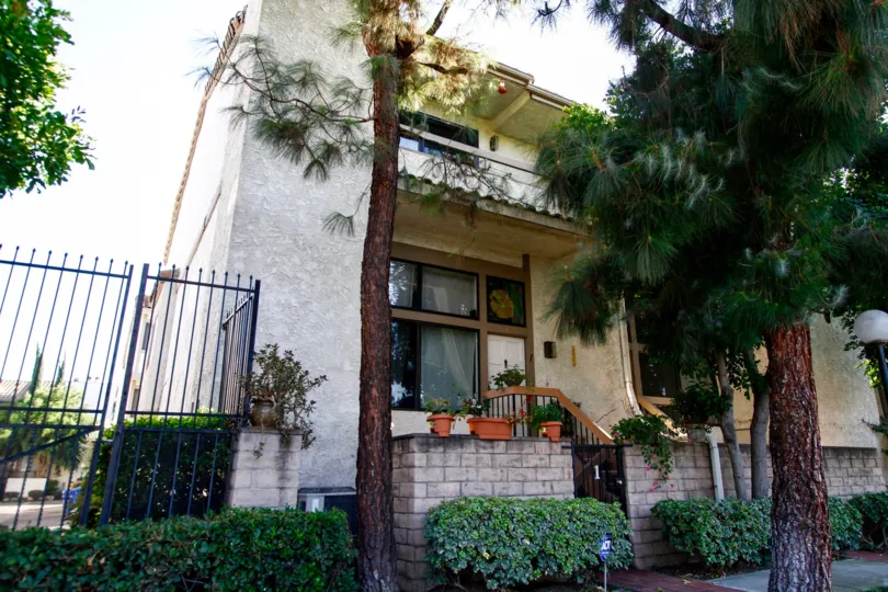 The balconies seen at Sherman Court