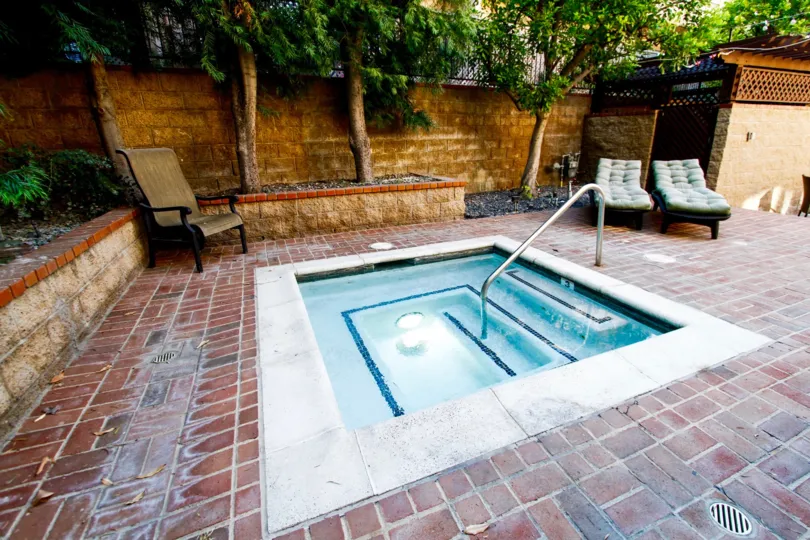 The pool at 6201 Valley Circle Blvd in CA California