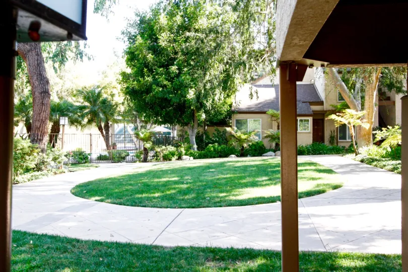The common area of Sequoia Village