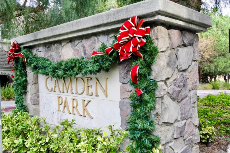 beautifull homes at Camden Park in Aliso Viejo near California