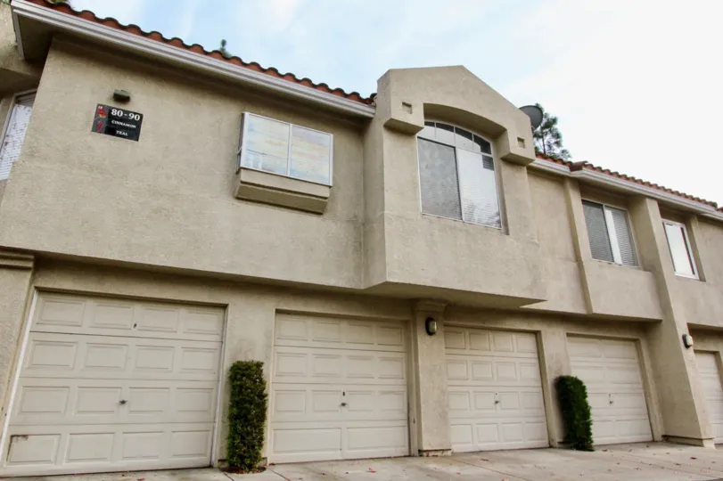 Street view of condominium units at Seagate Colony in Aliso VIejo, California
