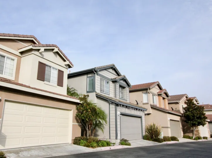 Single family homes with bonus rooms and double car garages on sizable lots at The Pointe