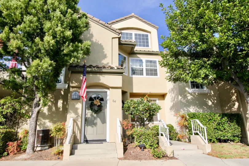 The Villas a well manicured community in Aliso Viejo, California.