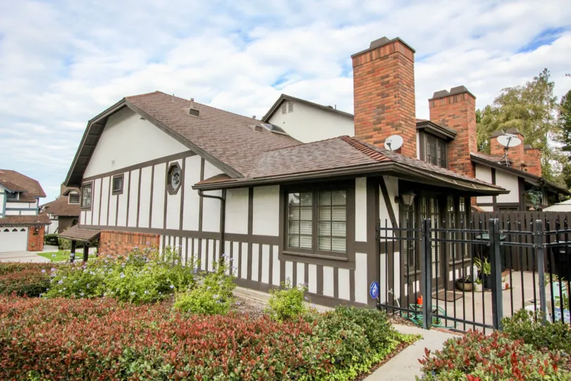 A beautiful with garden in Rimcrest vilas in Anaheim Hills California