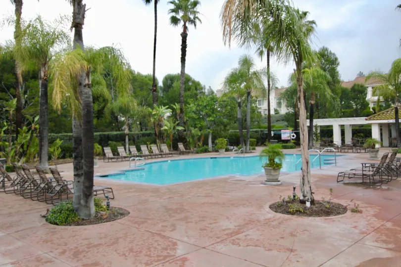 Viewpointe having beauty swimming pool at Anaheim Hills city