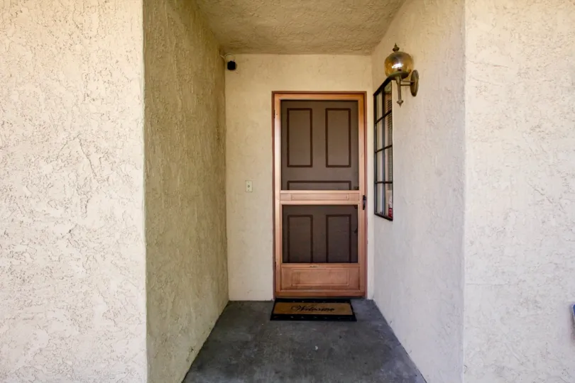 A door inside Cameron Court in Anaheim, California