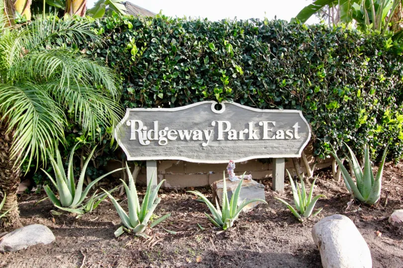 A WARM DAY IN THE Ridgeway Park East WITH A PARK THAT HAS FIVE ALOVERA PLANT IN THE FRONT