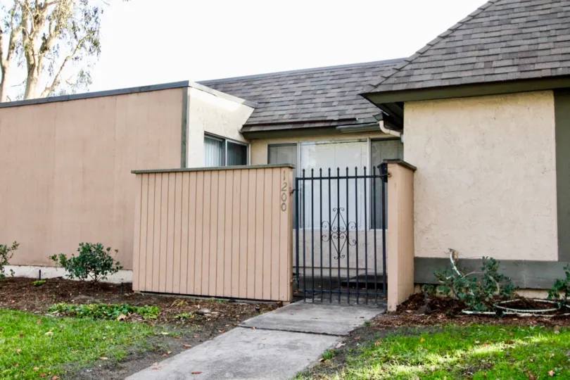 A simple house with untidy surrounding in Ridgeway Park East community.