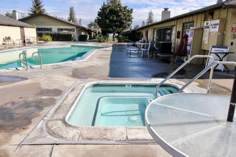 The Pines Building With swimming pool Location View at Anaheim City