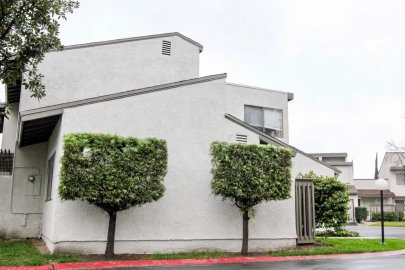 Villa Frontera Building Side View Location at Anaheim City