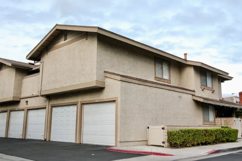 THIS IMAGE SHOWS THE SHEDS, PLANTS, ROADWAY LOCATED IN BUENA PARK