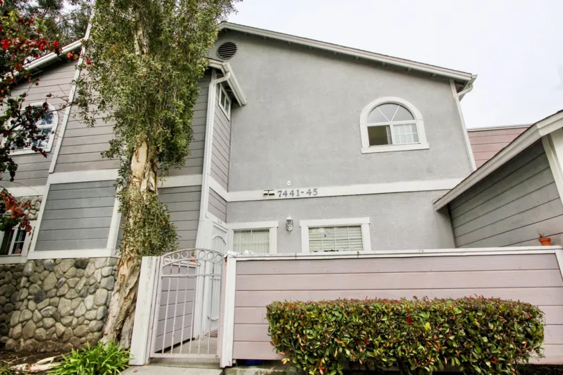 The Villa in Western Bay Estates has numbered as 7441-45 at wall of the villa