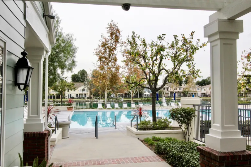 Inside the Apartment in Westshore Villas has swimming pool, cctv camera, light lamps