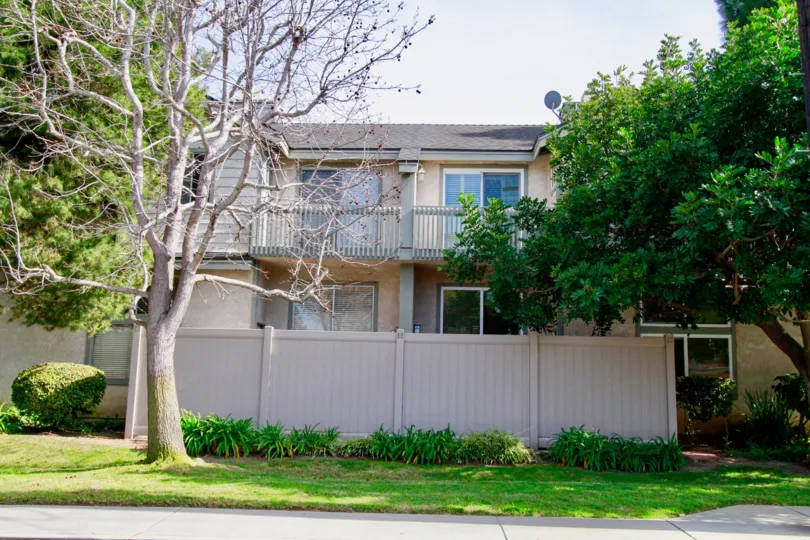 The house in the Canyon Walk is very beautiful with lots of trees, plants and lawn and also with play ground.