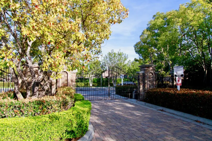 The houses in the Laurels at Providence Ranch is like a park with lots of tree and plants in that.