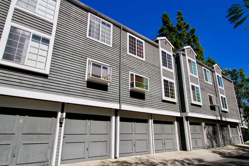 Nice modern look of villas in Newport Landing of Costa Mesa