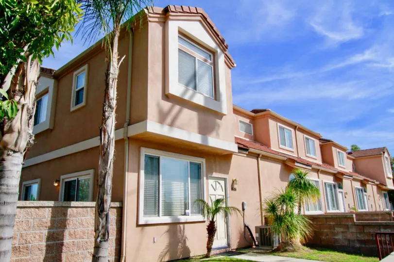 Beautiful day at the Belmont Grace community in Cypress, California.