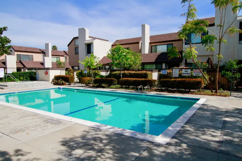 Bowers Condominiums Cypress California standing tomb designed walls at building blocks
