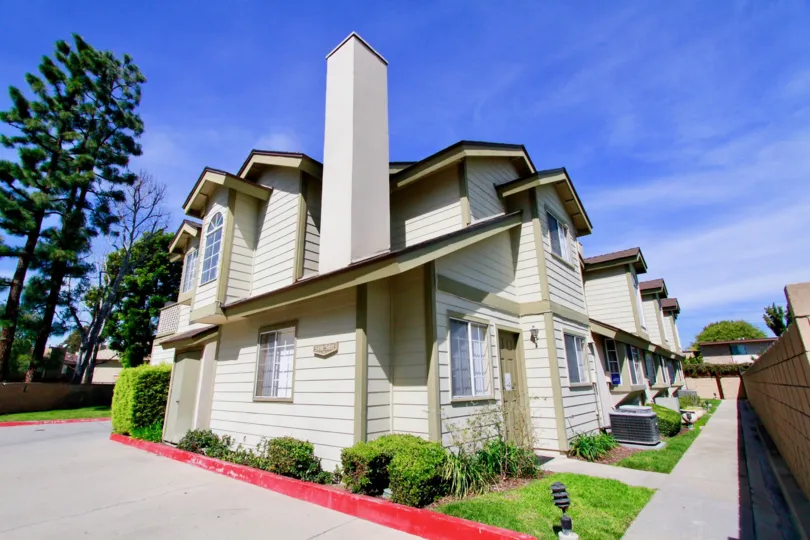 Sunny home in the Cambridge Commons community in Cypress, California.