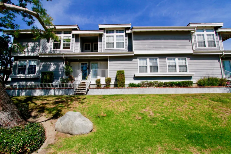 Cypress Pines Cypress California captured on sunny day design window glass doors and lined borders