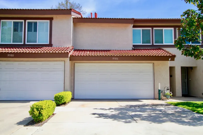 A pretty day at the Cypress Villas located in Cypress, California.