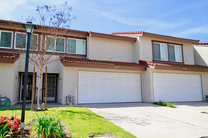 Cypress Villas Cypress California flat structured double floored houses with brown border
