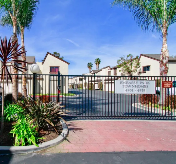 Majestic homes in Embassy Park Townhomes, Cypress City, California