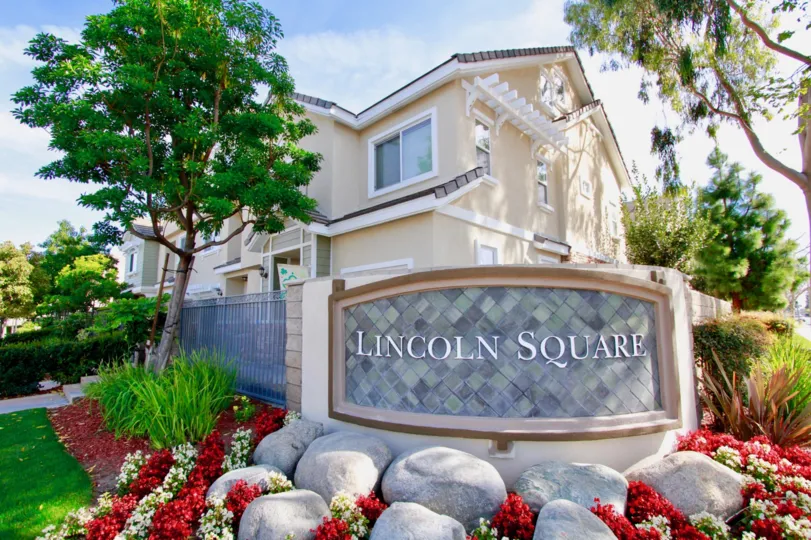 Lincoln Square's unique piece of architecture, Cypress, California