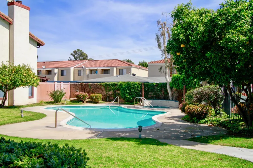 Ace Palm Park community in Cypress City, California
