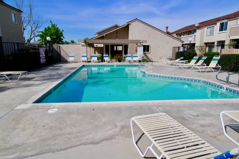 Modern and simple apartments of Shady Glen, Cypress, Californa