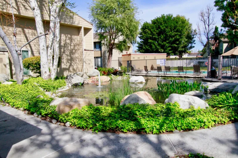 Distinguished Twin Lakes community, Cypress City, California