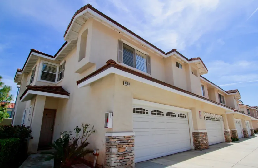 Villa Woods Cypress California horizontal long view found more beautiful with dark border color roof