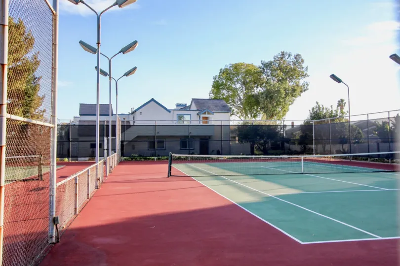 THIS IMAGE SHOWS THAT THE HOME WITH THE PLAYGROUND, LIGHT, PLANTS, TREES