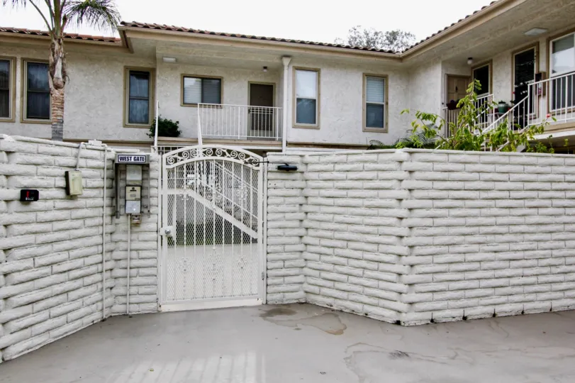 Security Box is placed near to the Las Mariannas Villa gate