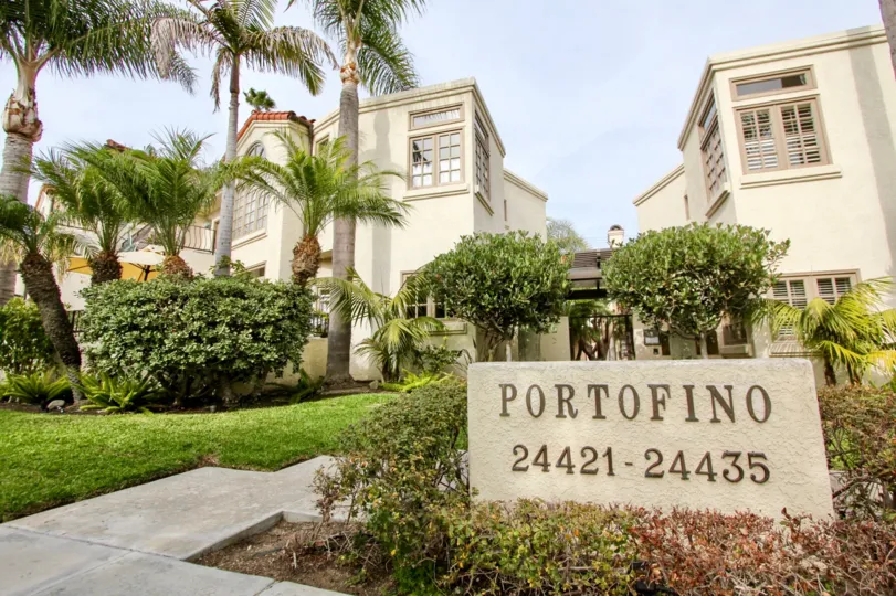 a warm day in the portofino with house that has numbered 24421-24435