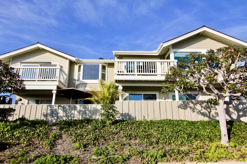 A strong and sturdy fence in front of the Sea Ridge community at Dana Point CA