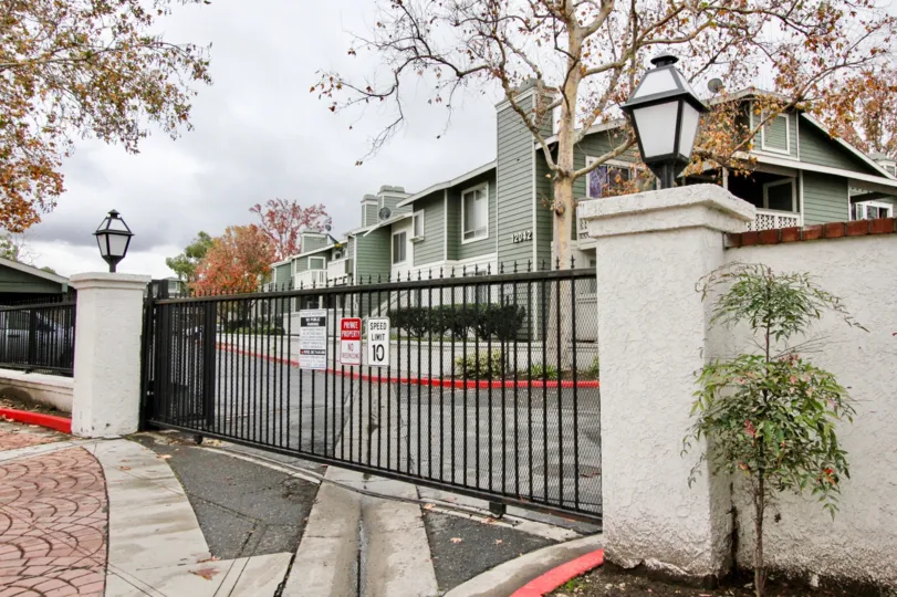A community that is gates off with speed limit posted located in the new Chase community