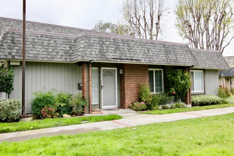 One level building made of bricks at the entrance located in Tiburon North community.