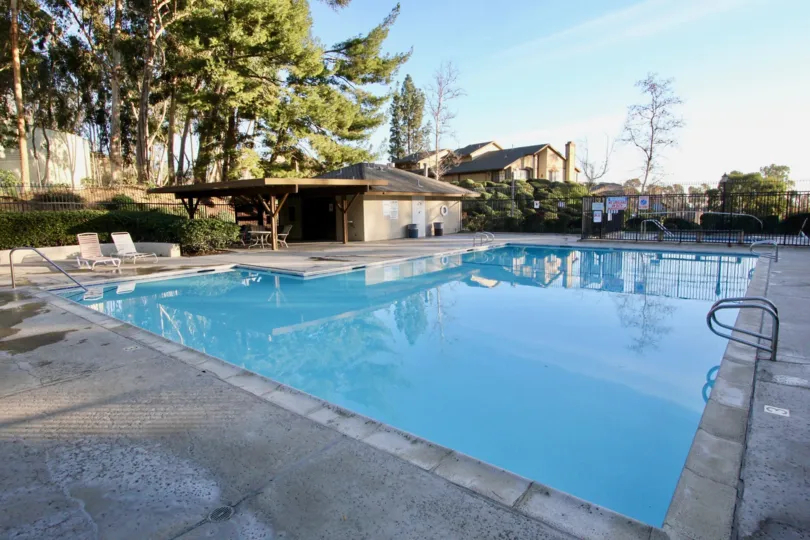 There is a spacious pool for swimming at Coyote Hills Greens