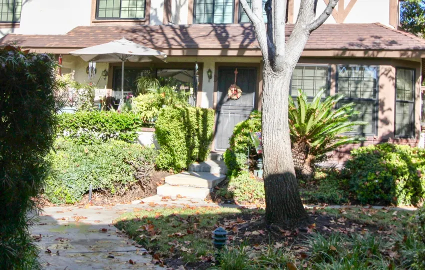 Acacia Park House front location in Garden Grove at California