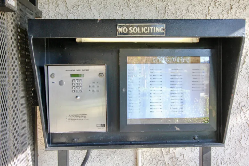 The Acacia Park in the Garden Grove with a monitor and machine