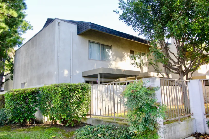 Two-story unit with private yard at Bixby Green in Garden Grove, CA