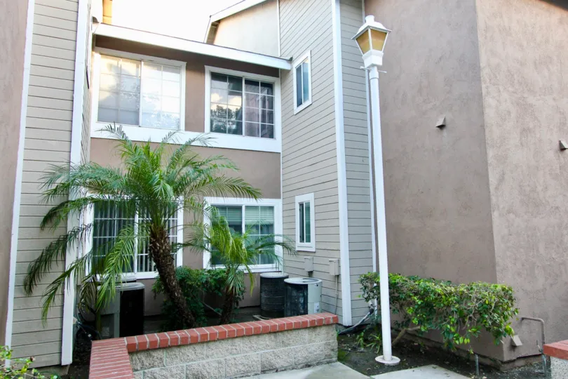 A sunny day at a complex in Garden Grove California