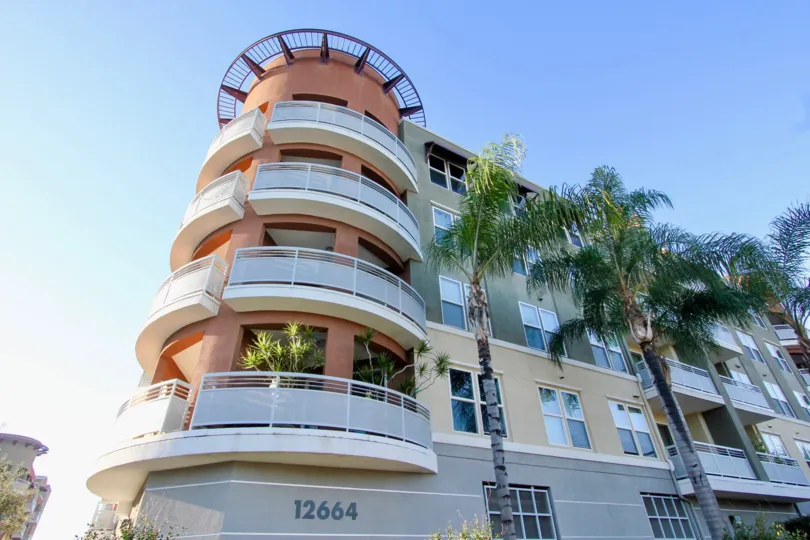 housing with a modern spiral staircase design and living quarters on multiple floors