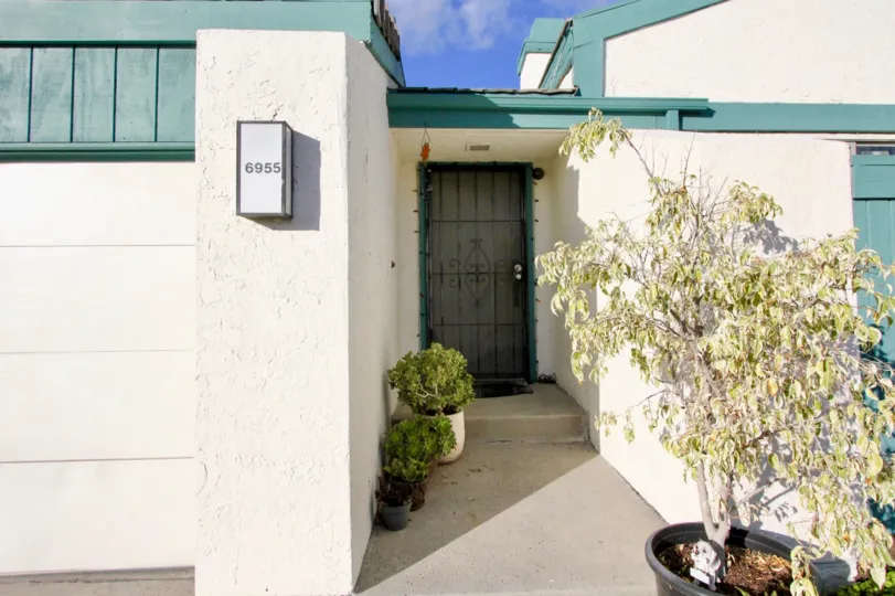 The front passage of a bunglow in the Garden Greens community
