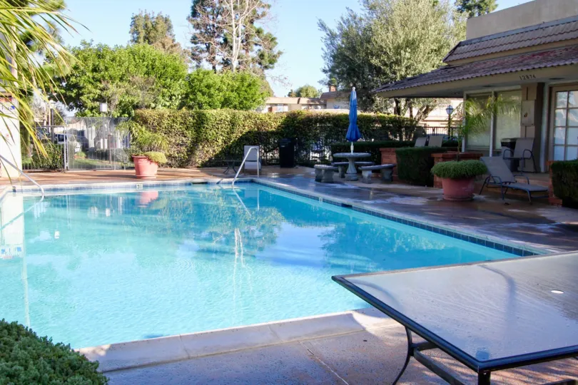 Swimming pool, Garden Park, California Garden Grove City garden park
