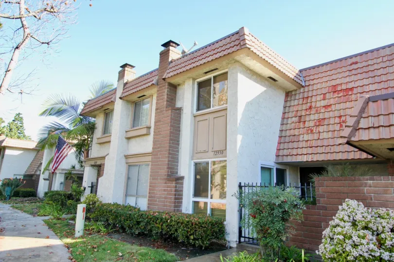 THE 12930 FLAT IN THE GARDEN PARK WITH THE PATHWAY, FLOWER PLANTS, TREES